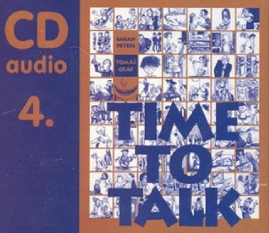Time to talk 4 - audio CD - Peters Sarah, Grf Tom