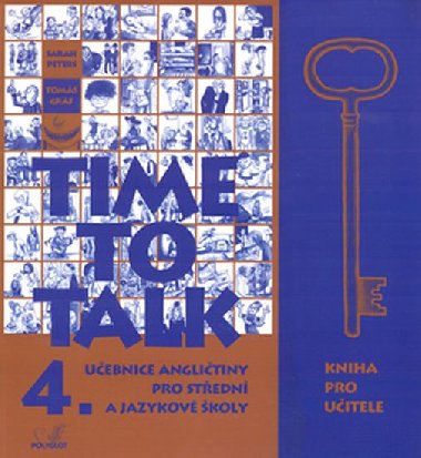 Time to talk 4 - kniha pro uitele - Peters Sarah, Grf Tom