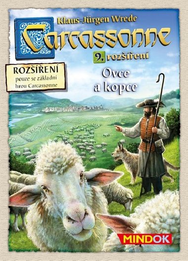 Carcassonne: Rozšíření 9: Ovce a kopce - Klaus - Jürgen Wrede