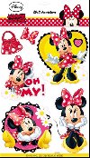 Minnie - 3D samolepky na ze - Walt Disney