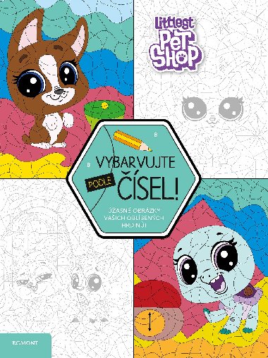 Littlest Pet Shop - Vybarvujte podle sel! - Egmont