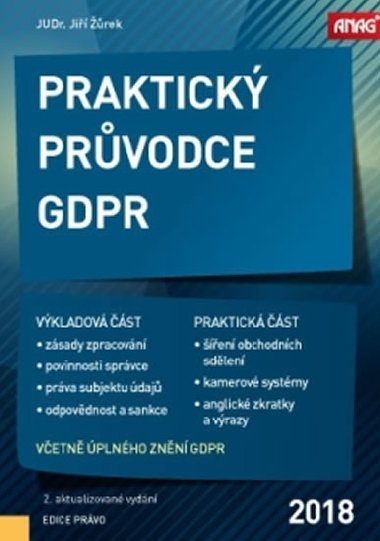 Praktický průvodce GDPR 2018 - Jiří Žůrek