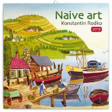 Poznmkov kalend Naivn umn - Konstantin Rodko 2019 - 
