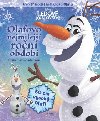 Ledov krlovstv s Olafem (paprov model Olafu 60 cm) - Walt Disney
