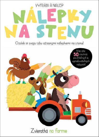 Nlepky na stenu Zvieratk na farme - 