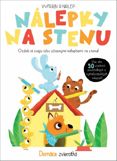 Nlepky na stenu Domce zvieratk - 