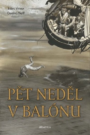 Pt nedl v balnu - Jules Verne; Ondej Neff; Zdenk Burian
