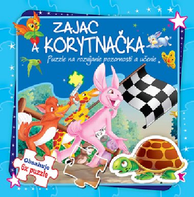 Zajac a korytnaka Puzzle na rozvjanie pozornosti a uenie - 