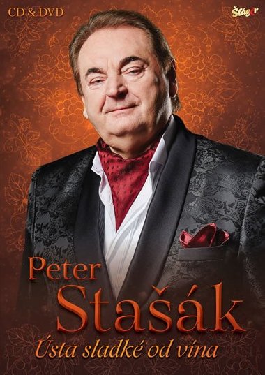 Stašák Peter - Ústa sladké od vína - CD + DVD - neuveden