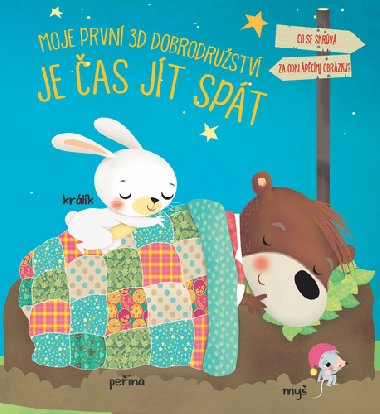 Moje první 3D dobrodružství Je čas jít spát - YoYo Books