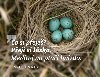 Magnet na lednici - Co si přeješ? Přeji si lásku. Medituj na ptačí hnízdo. - Sri Chinmoy