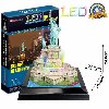 Puzzle 3D Socha Svobody / led - 37 dlk - neuveden