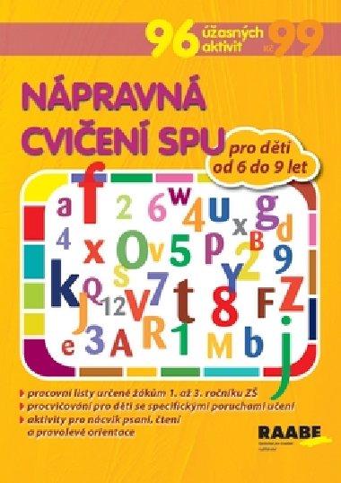 Nápravná cvičení SPU pro děti od 6 do 9 let - Věra Gošová