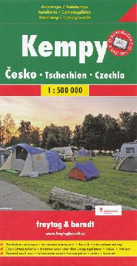 Kempy esk republika - mapa 1:500 000 Freytag a Berndt - Freytag a Berndt