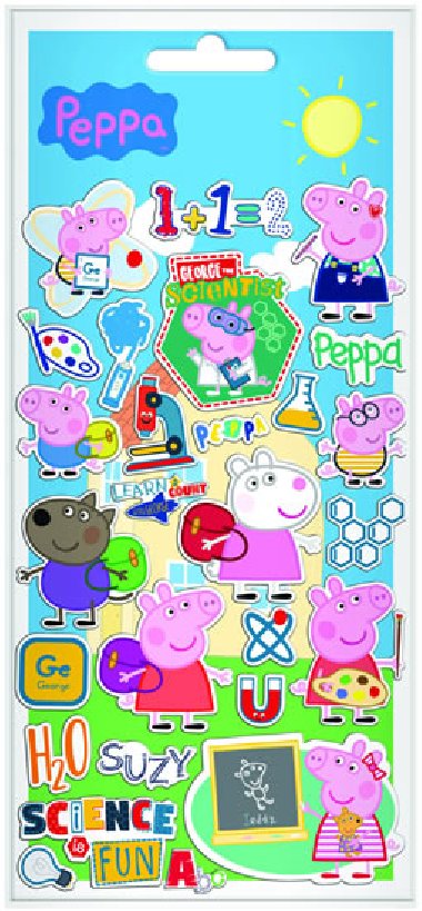 Bublinkov nlepky Prastko Peppa - neuveden
