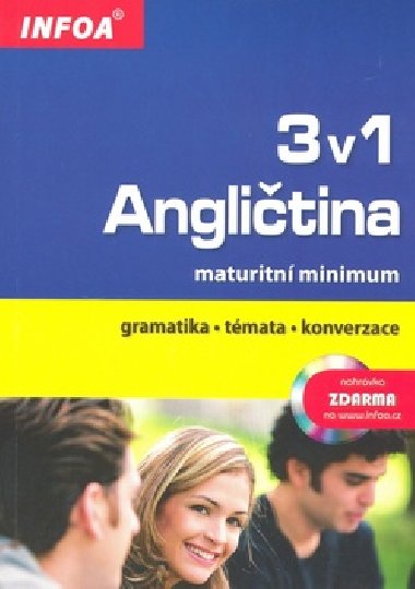 Angličtina 3 v 1 maturitní minimum - Donata Olejnik