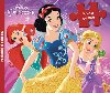 Princezny kniha s puzzle - Walt Disney