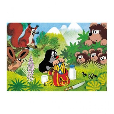 Krtek a svaina: puzzle 48 dlk - neuveden