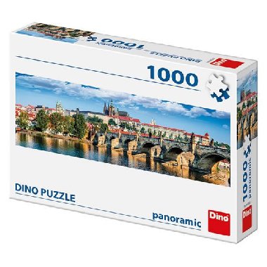 Hradany: panoramic puzzle 1000 dlk - neuveden