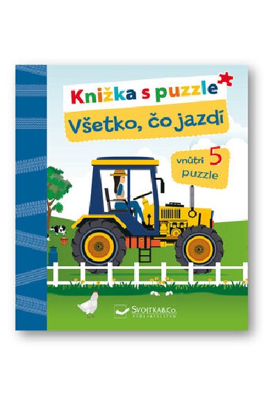 Knika s puzzle Vetko, o jazd - Laura Teller
