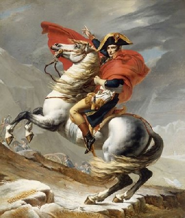 David Jacques Louis: Napoleon přechází Alpy - Puzzle/1500 dílků - neuveden