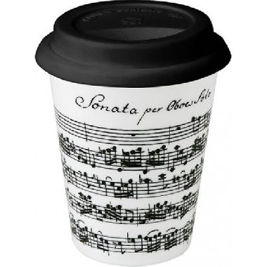 Coffee to go Mug Vivaldi Libretto white - Trav. - 