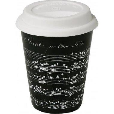 Coffee to go Mug Vivaldi Libretto black - Trav. - 