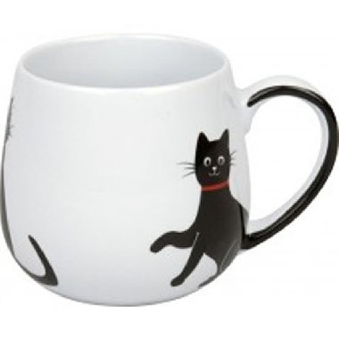 Snuggle mug My lovely cats - Red necklace - 