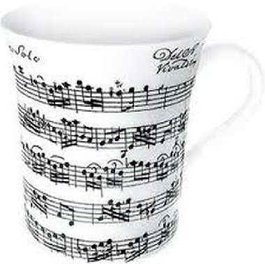 Mug Vivaldi Libretto white - 
