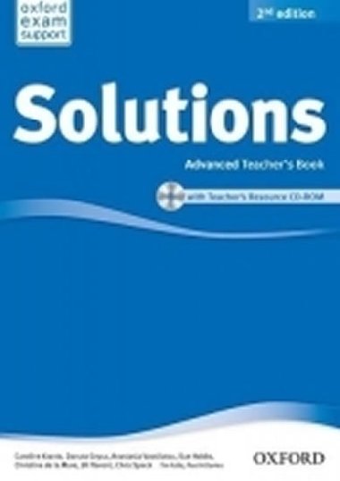 Maturita Solutions 2nd Advanced Teacher´s Book with Teacher´s Resource CD-ROM - Davies Paul