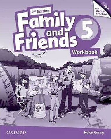 Family and Friends 2nd 5: Workbook with Online Skills Practice - Casey Helen