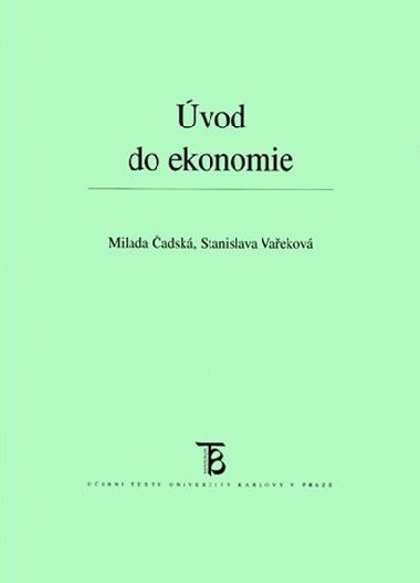 vod do ekonomie - adsk Milada
