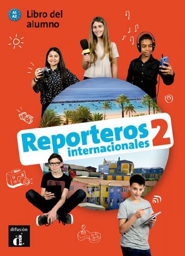 Reporteros int. 2 (A1-A2) - Libro del alumno + CD - neuveden