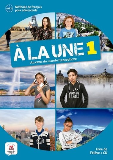 A la une 1 (A1.1) - Livre de lleve + CD - neuveden