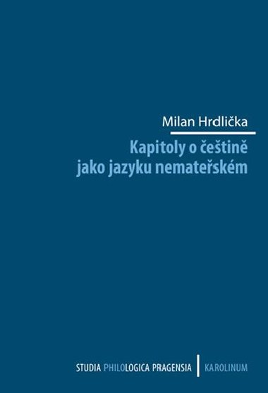 Kapitoly o etin jako jazyku nemateskm - Milan Hrdlika
