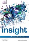 Insight Pre-intermediate Students Book - Wildman Jayne