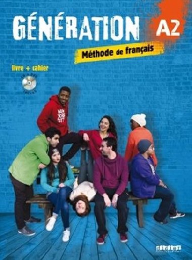 Gnration A2: uebnice + pracovn seit + CD mp3+ DVD /komplet/ - Cocton Marie-Nolle
