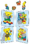 Puzzle MINI - Medvdek TEDDY/5 dlk (4 druhy) - neuveden