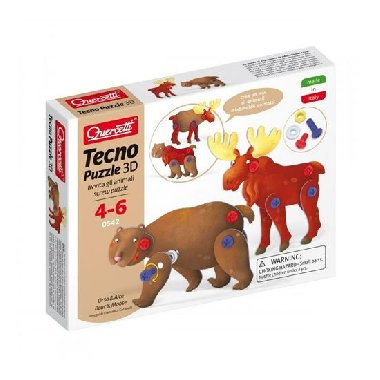 Tecno Puzzle 3D medvd a los - neuveden