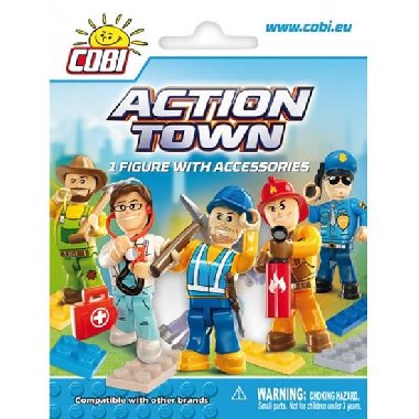Stavebnice COBI 1852 ACTION TOWN Figurka v sku - neuveden