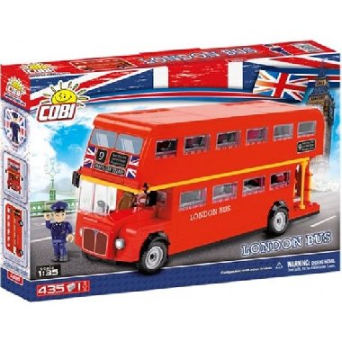 Stavebnice COBI 1885 London Bus 135/435 kostek+1figurka - neuveden