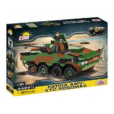 Stavebnice COBI 2616 Small Army Obrnn transportr KTO Rosomk/442 kostek+1 figurka - neuveden