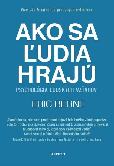Ako sa udia hraj - Eric Berne
