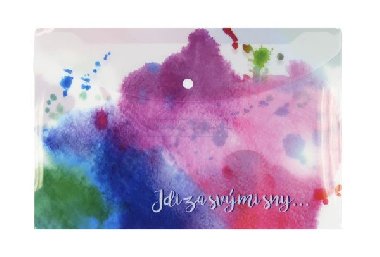 Pouzdro na dokumenty A4: Jdi za svmi sny - Happy Spirit