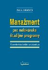 Manament pre nelekrske tudijn programy - Viera Jakuov