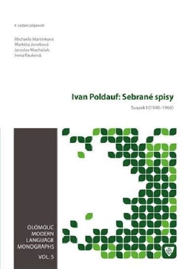 Ivan Poldauf: Sebran spisy I. - Michaela Martinkov