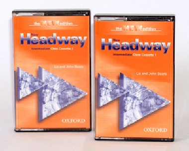 New headway intermediate class 2xcassette - John a Liz Soars