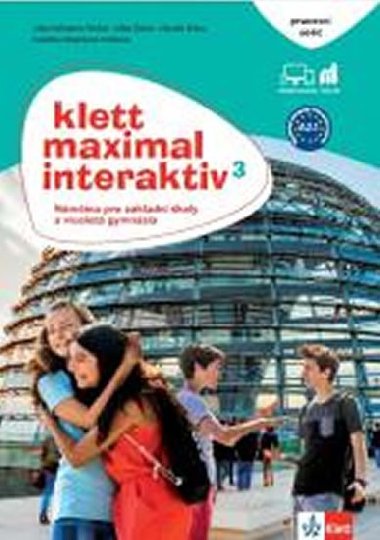 Klett Maximal interaktiv 3 (A2.1) - pracovn seit (barevn) s kdem - neuveden