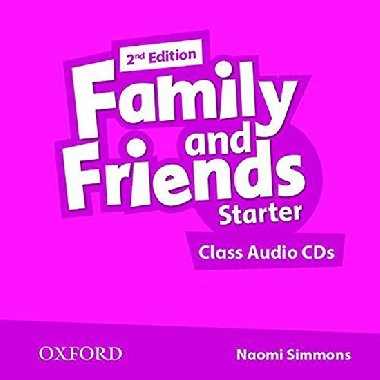 Family and Friends 2nd Edition Starter Class Audio CDs /2/ - Simmons Naomi