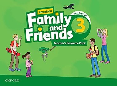 Family and Friends 3 American Second Edition Teachers Resource Pack - Simmons Naomi